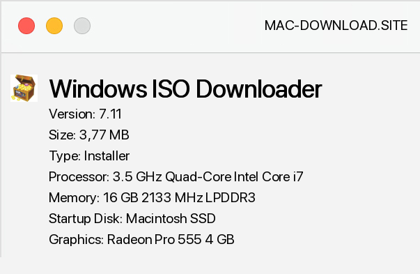 download windows 7 iso image for mac
